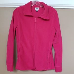 Hot Pink Fleece Jacket